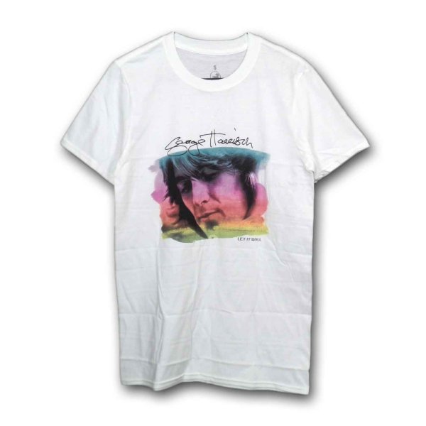 画像1: George Harrison Tシャツ ジョージ・ハリスン Water Color Portrait (1)