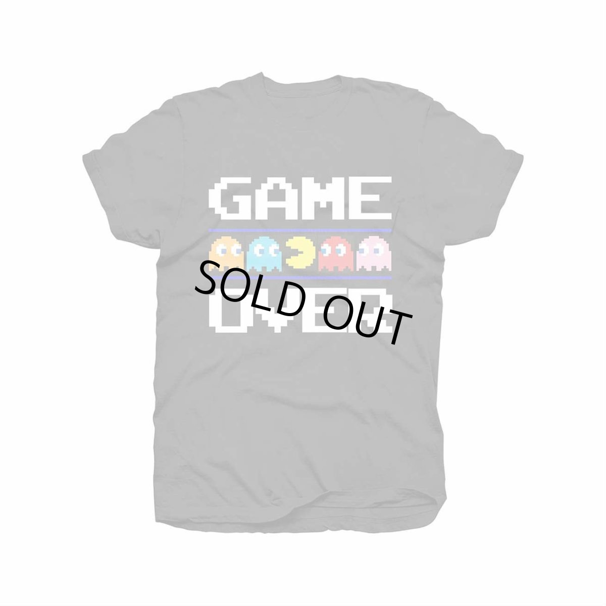 画像1: Pac-Man ゲームTシャツ パックマン Game Over (1)