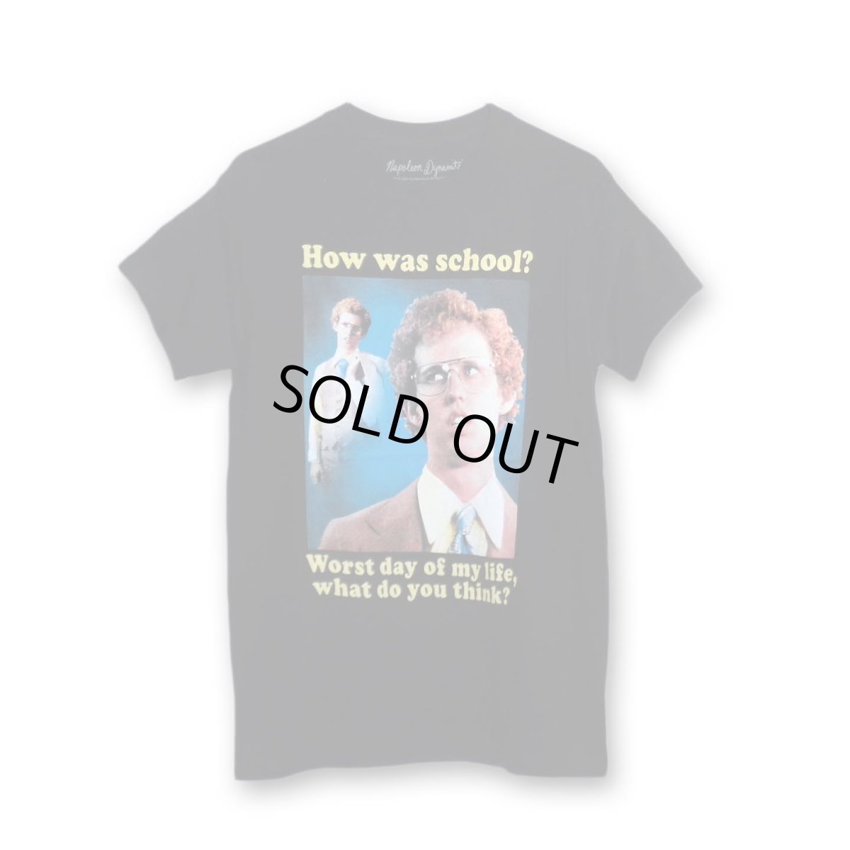 画像1: Napoleon Dynamite ムービーTシャツ ナポレオン・ダイナマイト School Portrait (1)
