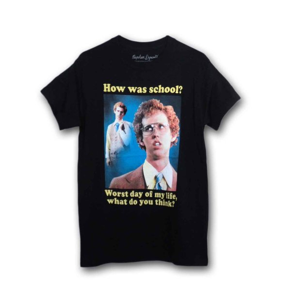 画像1: Napoleon Dynamite ムービーTシャツ ナポレオン・ダイナマイト School Portrait (1)