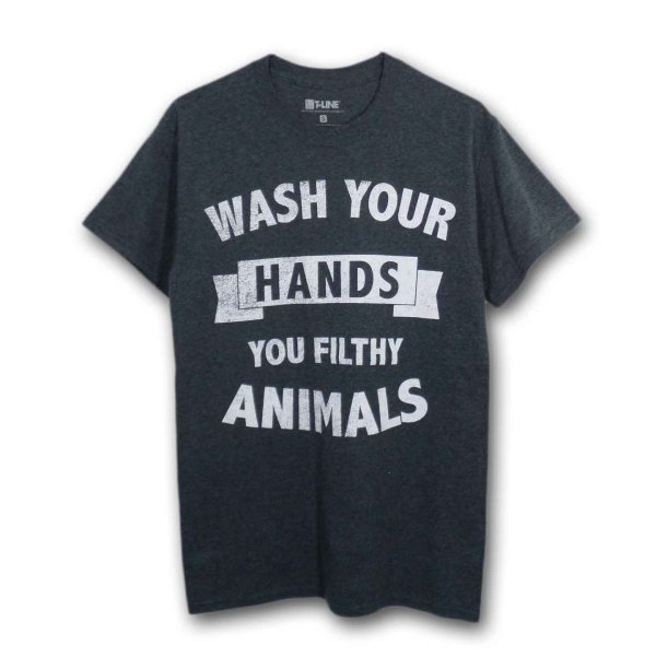 画像1: Fight The Virus Tシャツ Wash Your Hands (1)