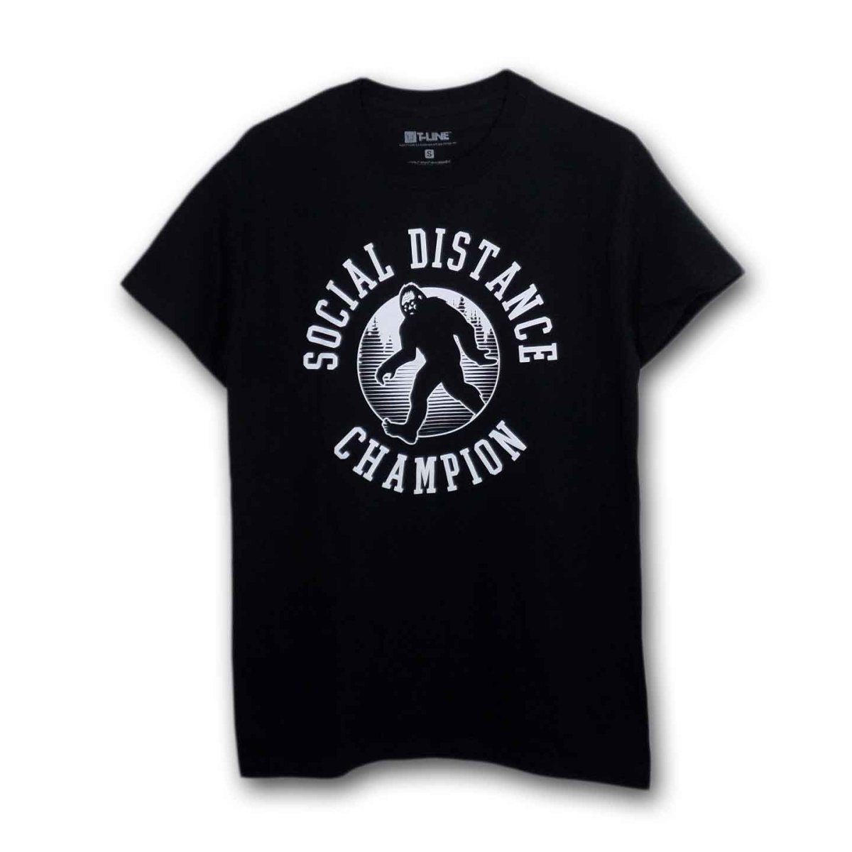 画像1: Fight The Virus Tシャツ Social Distancing Champion (1)