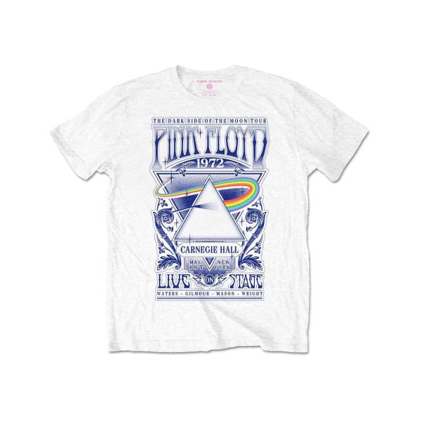 画像1: Pink Floyd バンドTシャツ ピンク・フロイド Carnegie Hall Poster (1)