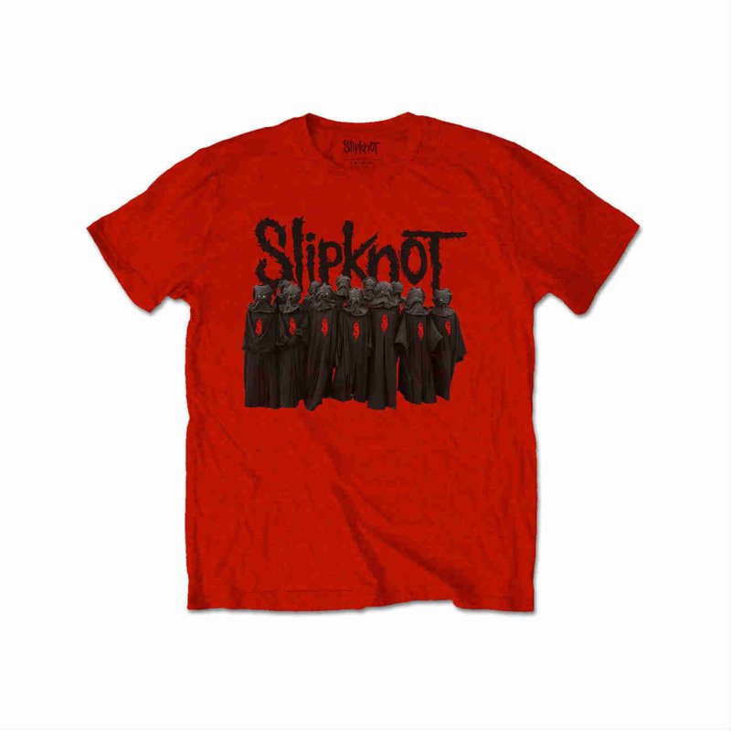 レア　Slipknot フード付きスウェット 赤 レア Slipknot フード付きスウェット 赤 レア Slipknot フード