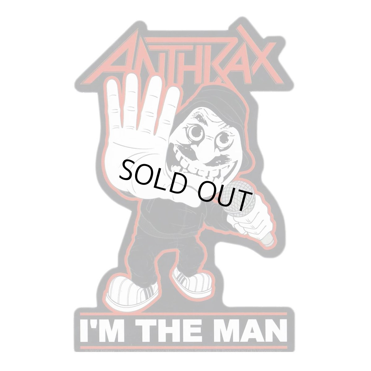 画像1: Anthrax ステッカー アンスラックス I'm The Man (1)