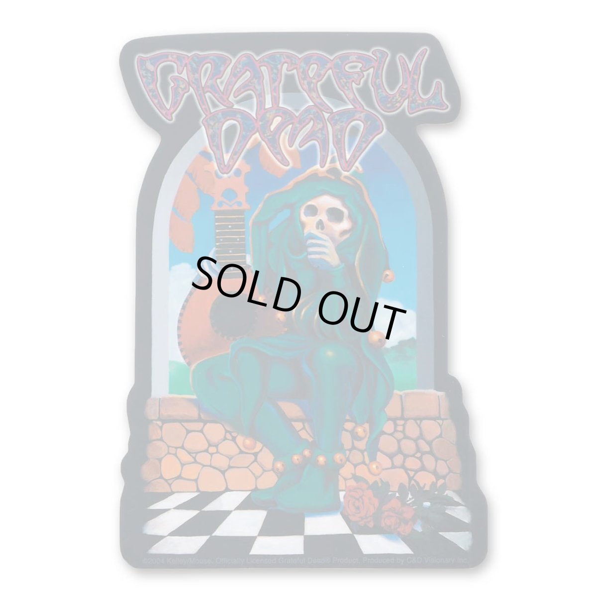 画像1: Grateful Dead ステッカー グレイトフル・デッド Jester (1)