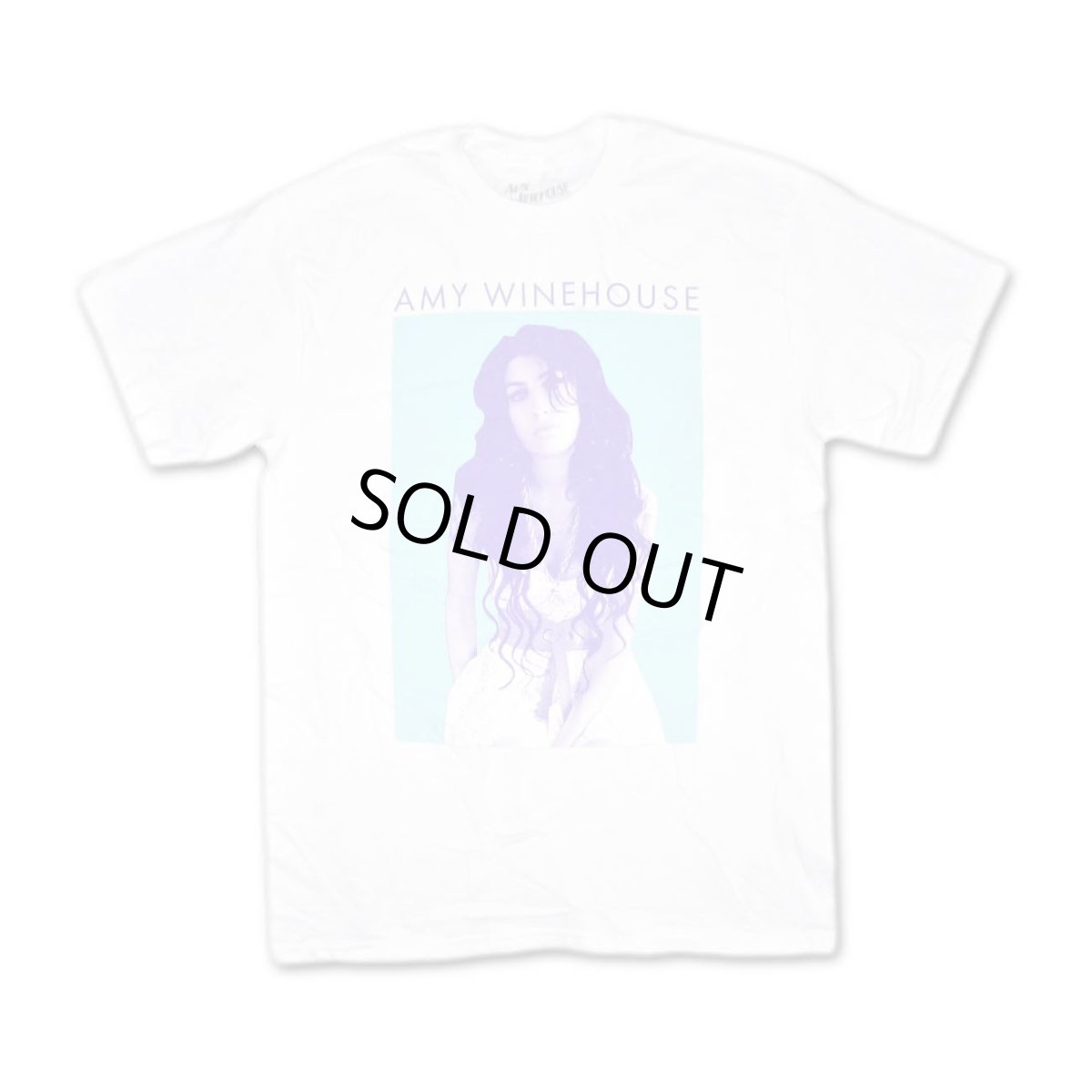 画像1: Amy Winehouse Tシャツ エイミー・ワインハウス Purple Pic (1)