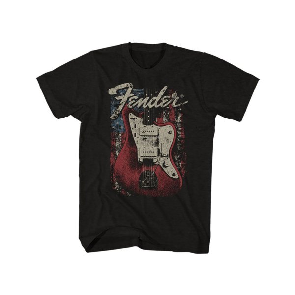 画像1: Fender Tシャツ フェンダー Distressed Guitar (1)