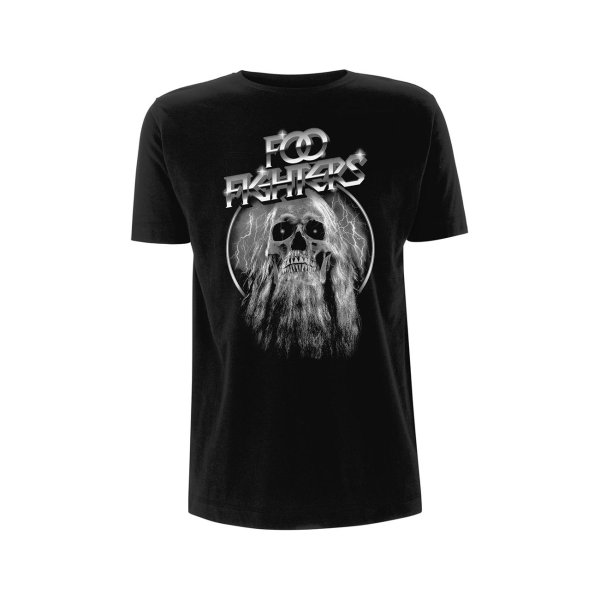 画像1: Foo Fighters バンドTシャツ フー・ファイターズ Bearded Skull (1)