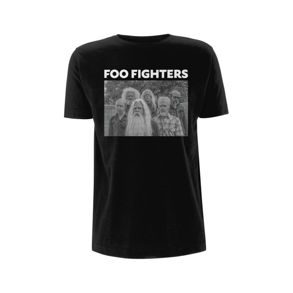 画像1: Foo Fighters バンドTシャツ フー・ファイターズ Old Band Photo (1)
