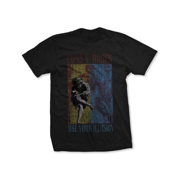 画像1: Guns N' Roses バンドTシャツ ガンズ・アンド・ローゼス Use Your Illusion (1)