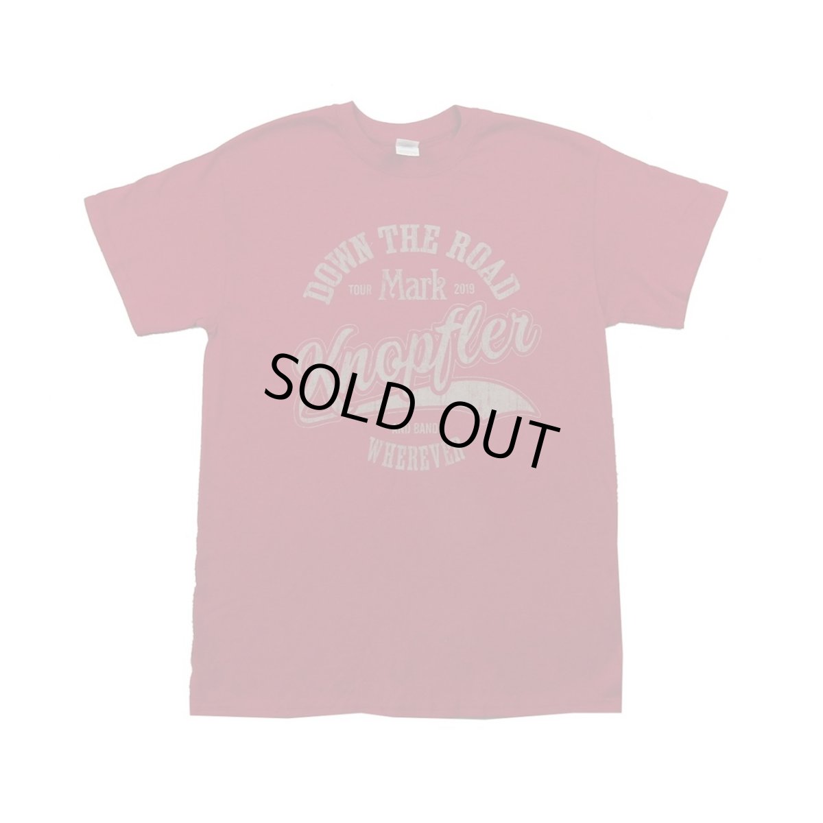 画像1: Mark Knopfler Tシャツ マーク・ノップラー Down The Road 2019 (1)
