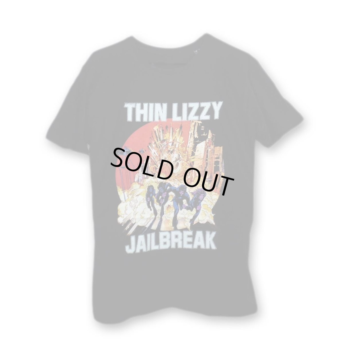 画像1: Thin Lizzy バンドTシャツ シン・リジィ Jailbreak Explosion (1)