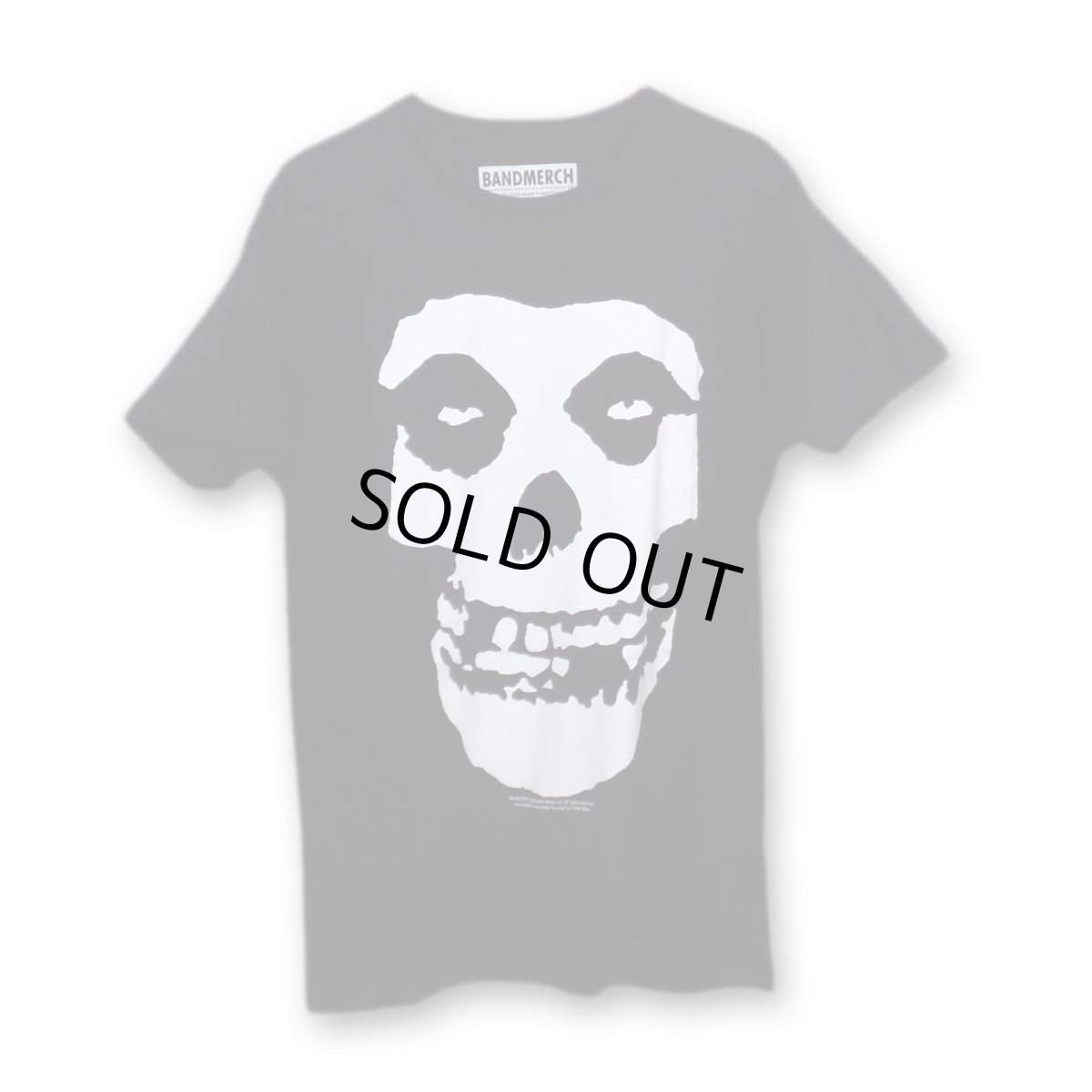 画像1: The Misfits バンドTシャツ ミスフィッツ Classic Fiend Skull (1)