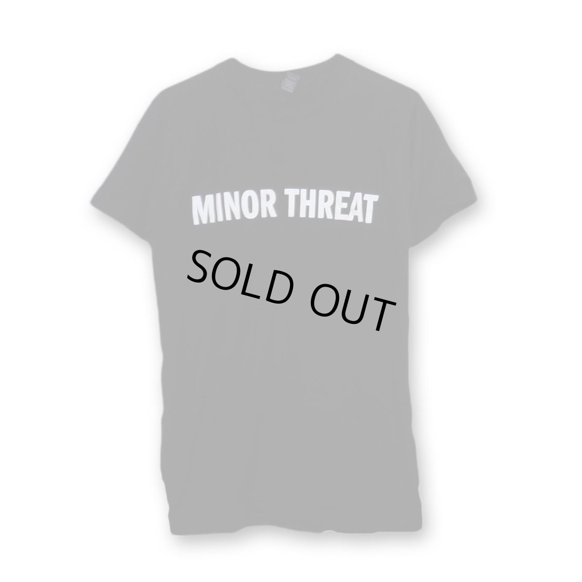 画像1: Minor Threat バンドTシャツ マイナー・スレット Just A (1)