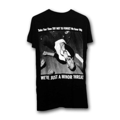 画像1: Minor Threat バンドTシャツ マイナー・スレット Just A