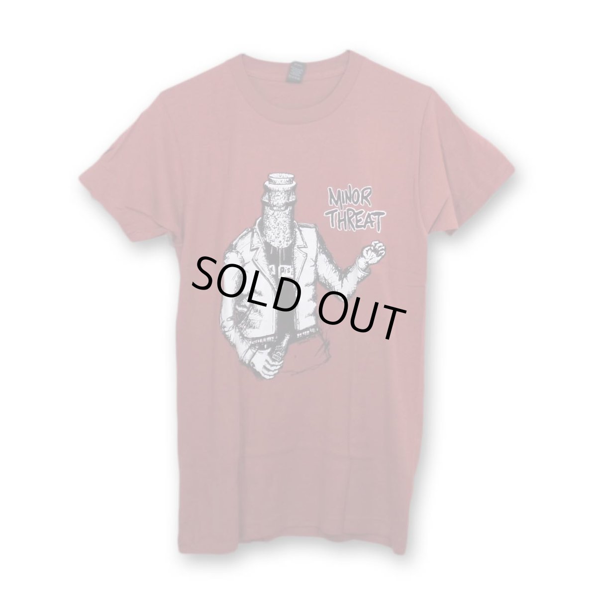 画像1: Minor Threat バンドTシャツ マイナー・スレット Bottled Violence (1)