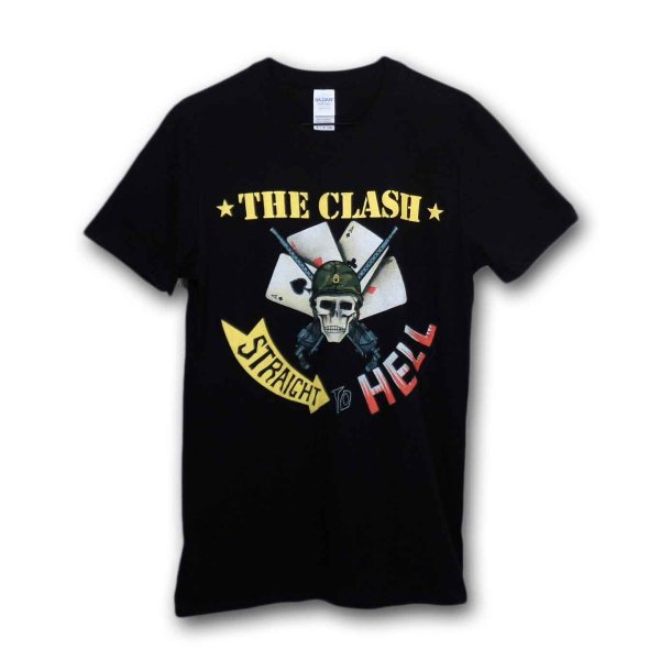 画像1: The Clash バンドTシャツ ザ・クラッシュ Straight To Hell Single (1)