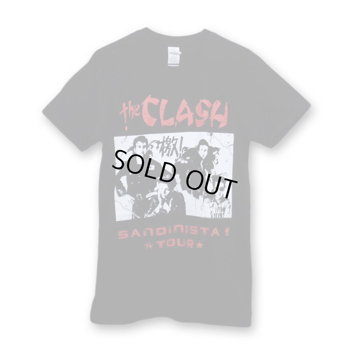 画像1: The Clash バンドTシャツ ザ・クラッシュ Sandinista Tour (1)