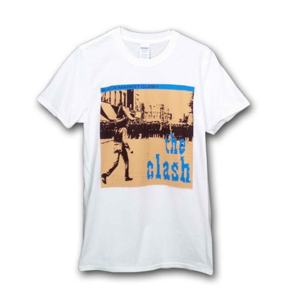 画像1: The Clash バンドTシャツ ザ・クラッシュ Black Market Clash WHITE (1)