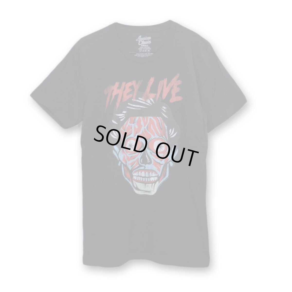 画像1: They Live ムービーTシャツ ゼイリブ Alien Head (1)