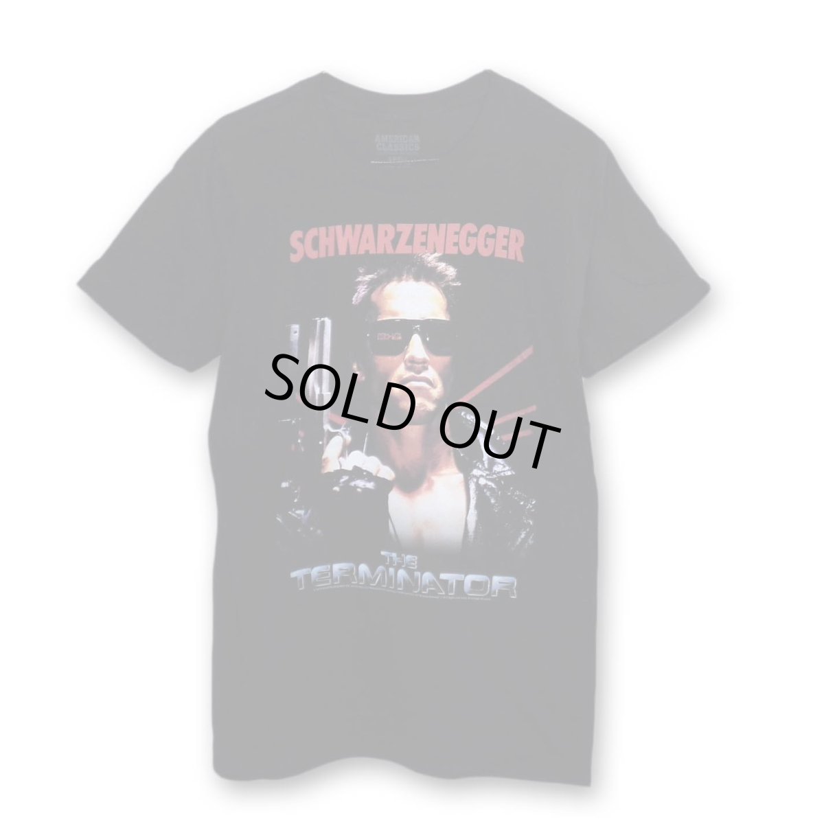 画像1: Terminator ムービーTシャツ ターミネーター The Name アーノルド・シュワルツェネッガー (1)