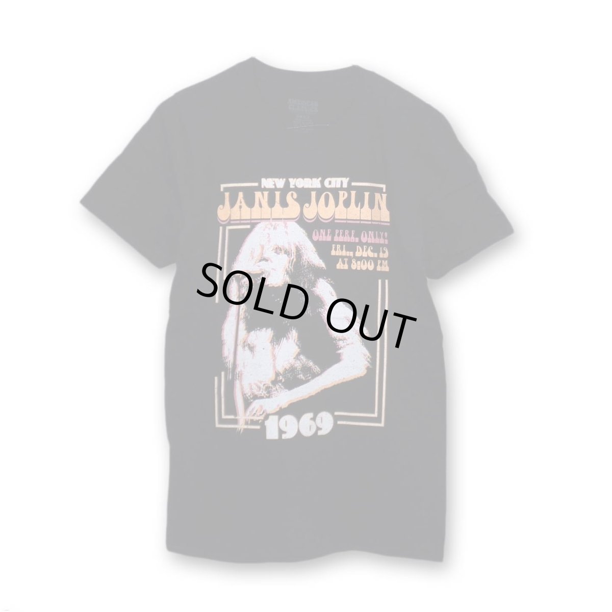 画像1: Janis Joplin Tシャツ ジャニス・ジョプリン New York (1)