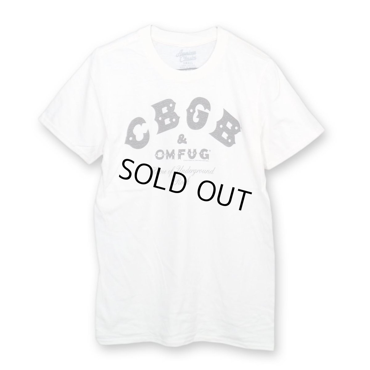 画像1: CBGB Tシャツ シービージービー Logo NATURAL (1)