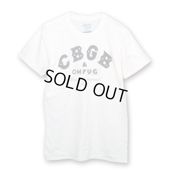 画像1: CBGB Tシャツ シービージービー Logo NATURAL (1)