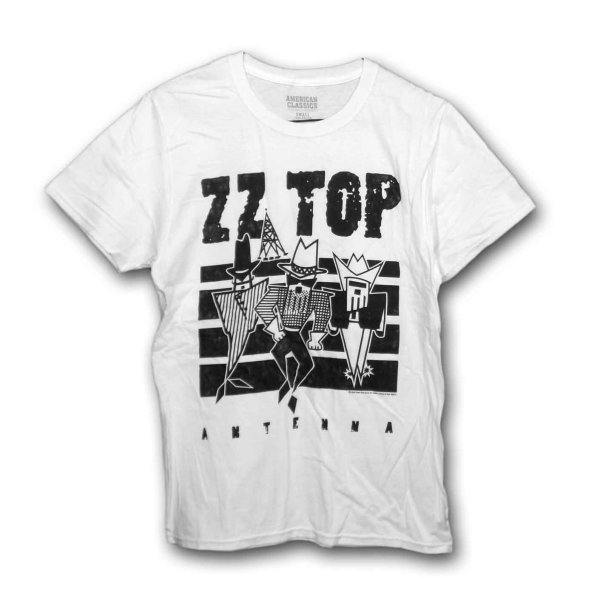 画像1: ZZ Top バンドTシャツ ZZトップ Antenna WHITE (1)