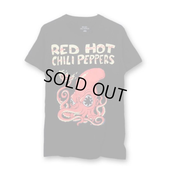 画像1: Red Hot Chili Peppers バンドTシャツ レッド・ホット・チリ・ペッパーズ Fire Squid (1)