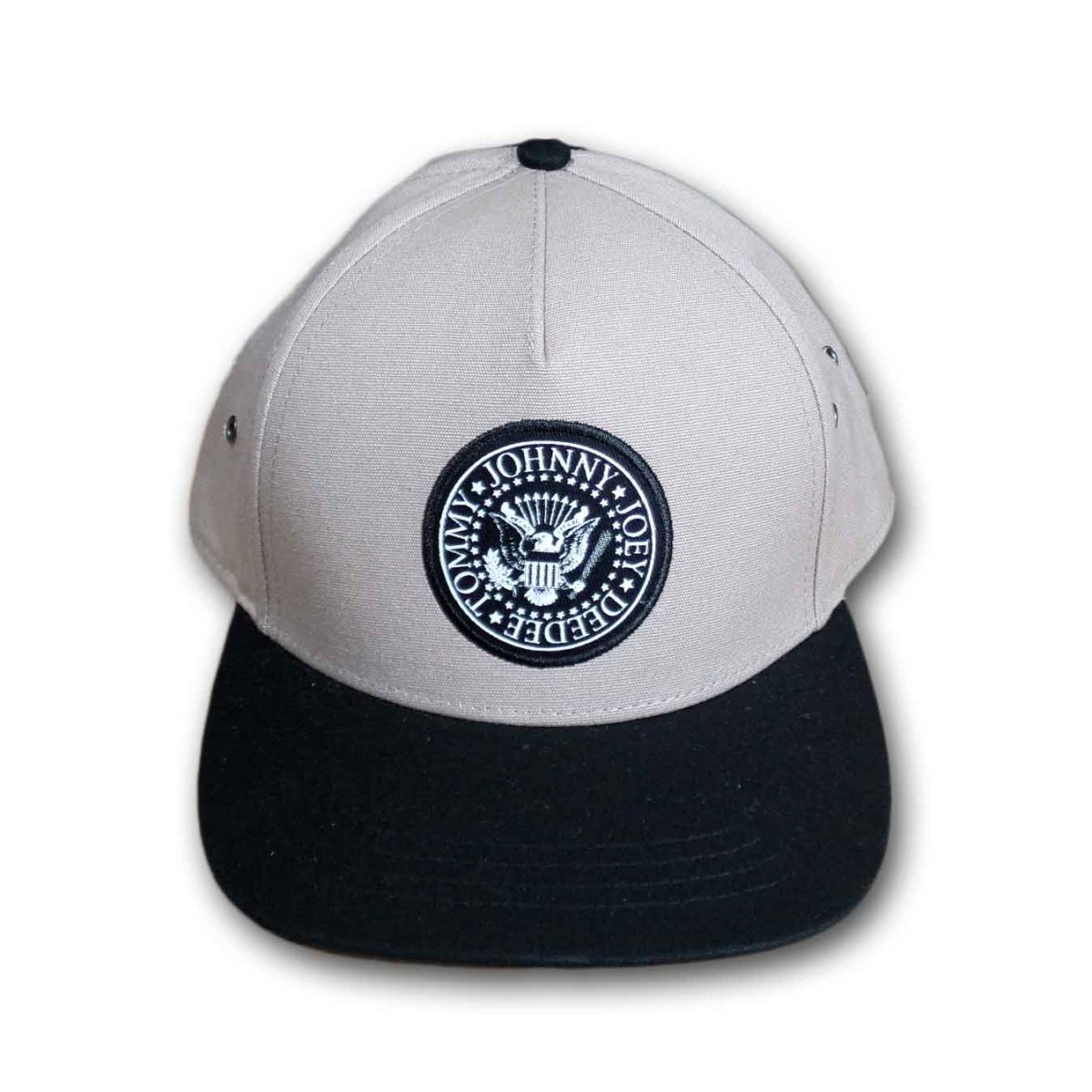 画像1: Ramones スナップバックキャップ ラモーンズ Presidential Seal SAND (1)