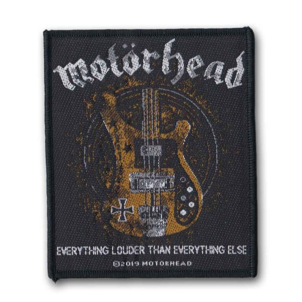 画像1: Motorhead パッチ／ワッペン モーターヘッド Lemmy's Bass (1)