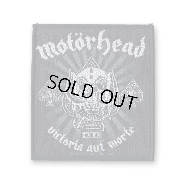 画像1: Motorhead パッチ／ワッペン モーターヘッド Victoria aut Morte (1)