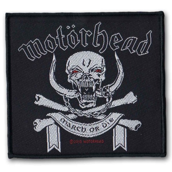 画像1: Motorhead パッチ／ワッペン モーターヘッド March Or Die (1)