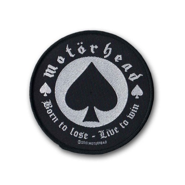 画像1: Motorhead パッチ／ワッペン モーターヘッド Born to Lose (1)