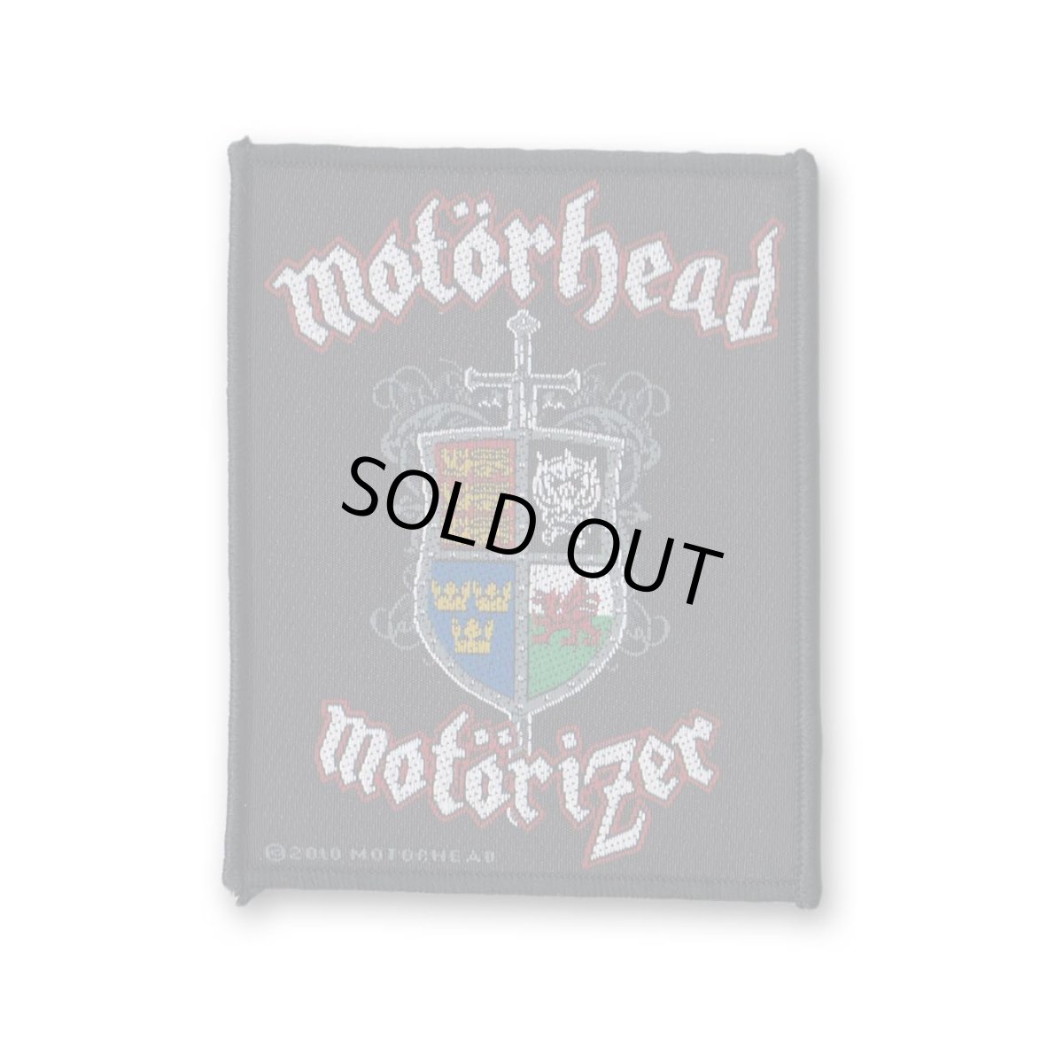 画像1: Motorhead パッチ／ワッペン モーターヘッド Motorizer (1)