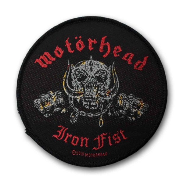 画像1: Motorhead パッチ／ワッペン モーターヘッド Iron Fist (1)