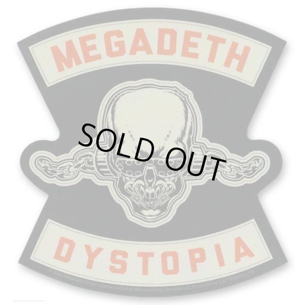 画像1: Megadeth ステッカー メガデス Dystopia (1)