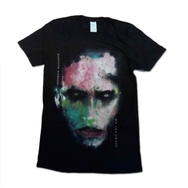 画像1: Marilyn Manson バンドTシャツ マリリン・マンソン We Are Chaos (1)