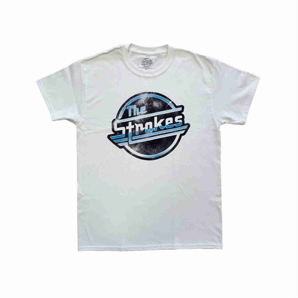 画像1: The Strokes バンドTシャツ ザ・ストロークス Magna WHITE (1)