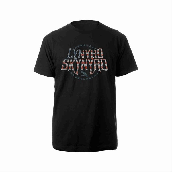 画像1: Lynyrd Skynyrd バンドTシャツ レイナード・スキナード Stars & Stripes (1)