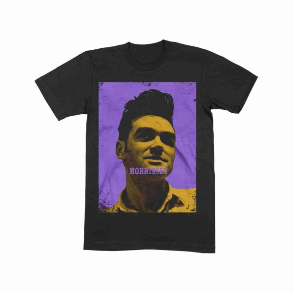 画像1: Morrissey Tシャツ モリッシー Purple & Yellow (1)