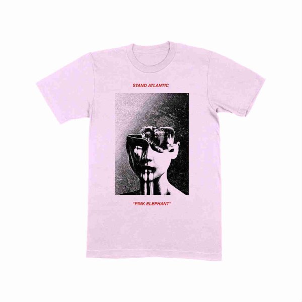 画像1: Stand Atlantic バンドTシャツ スタンド・アトランティック Pink Elephant (1)