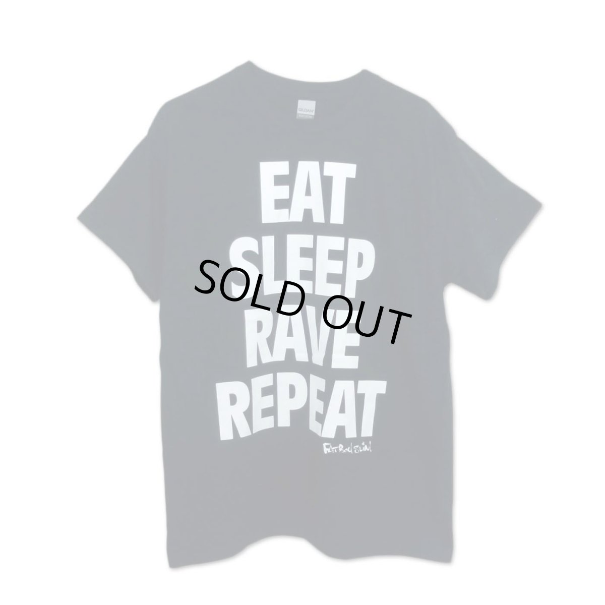 画像1: Fatboy Slim Tシャツ ファットボーイ・スリム Eat Sleep Rave Repeat (1)