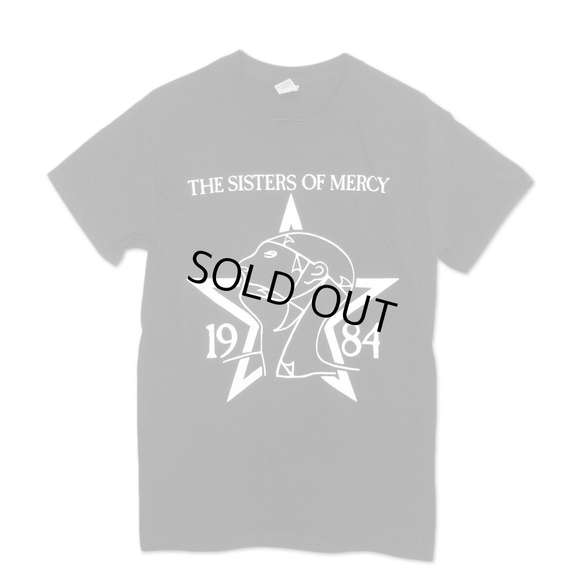 画像1: Sisters Of Mercy バンドTシャツ シスターズ・オブ・マーシー 1984 (1)