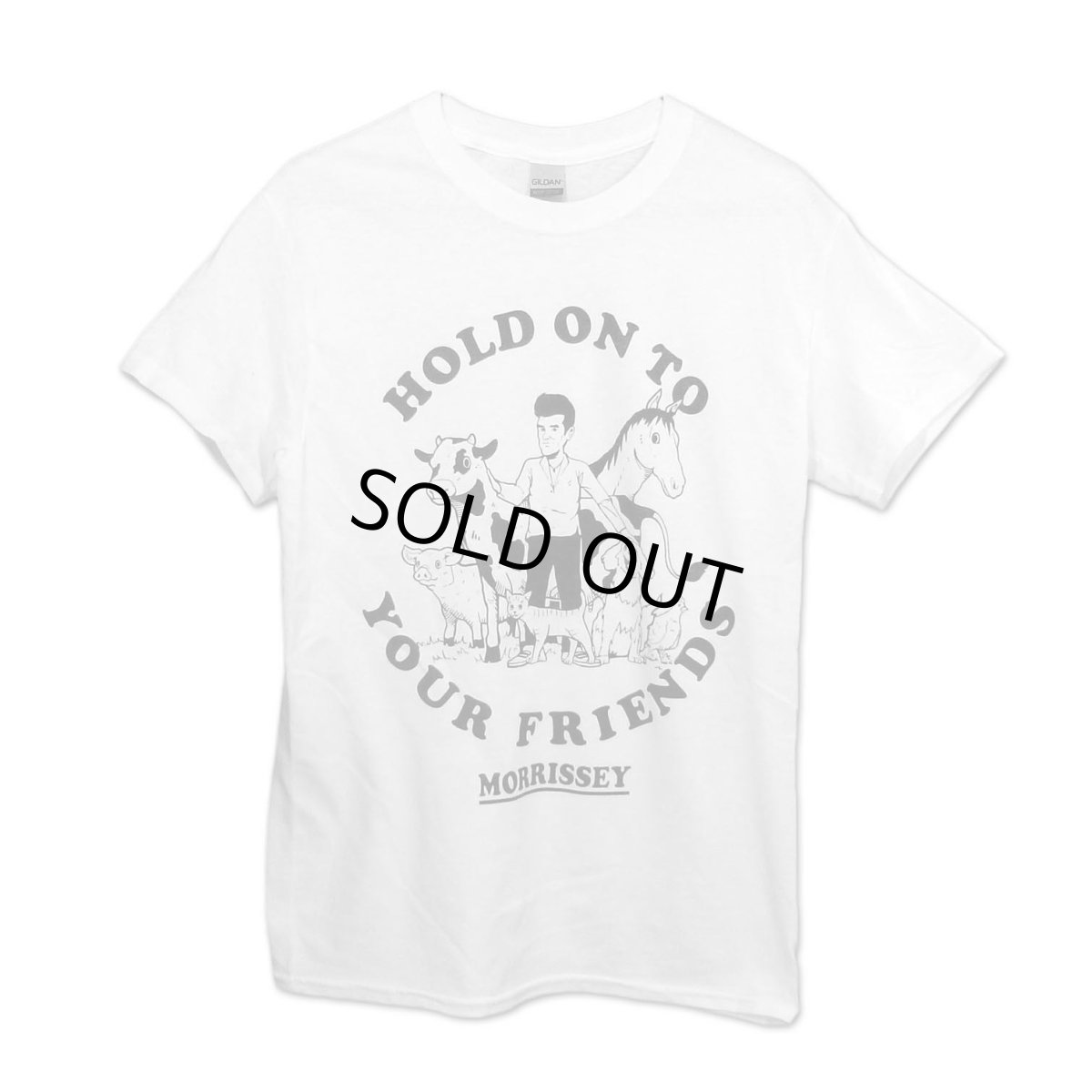 画像1: Morrissey Tシャツ モリッシー Hold On Your Friends (1)