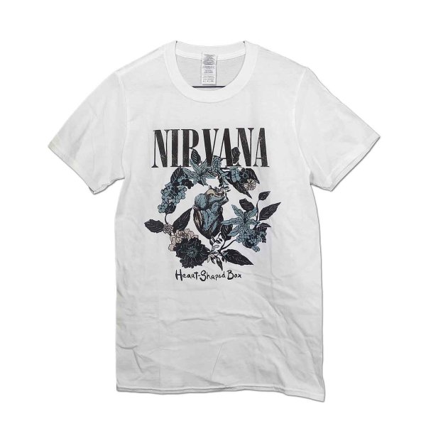 画像1: Nirvana バンドTシャツ ニルヴァーナ Heart Shaped Box (1)