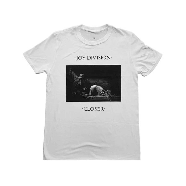 画像1: Joy Division バンドTシャツ ジョイ・ディヴィジョン Closer WHITE (1)