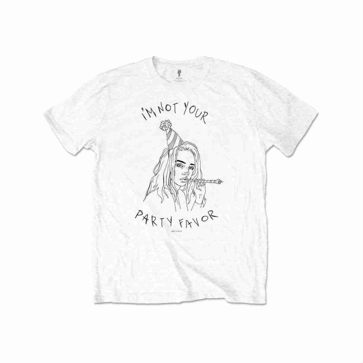 画像1: Billie Eilish Tシャツ ビリー・アイリッシュ Party Favor (1)